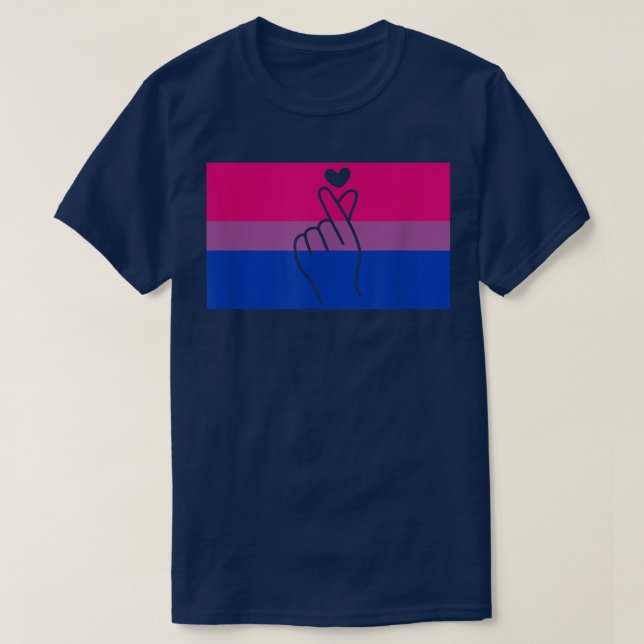 Camiseta Gay do Orgulho Bissexual Fla (Frente do Design)