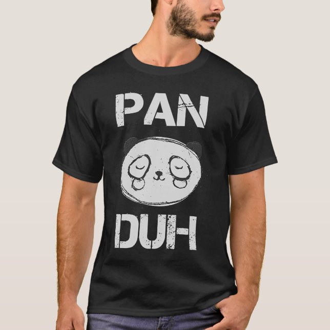 Camiseta Gay do Urso Panda Pan-Duh (Frente)