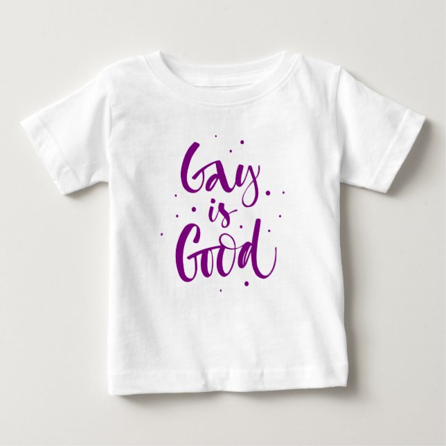 Camiseta Gay é bom (Frente)