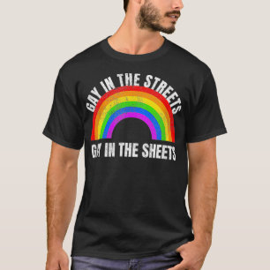 Camiseta Gay Engraçado Na Gay das Ruas No Gay
