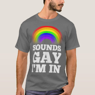 Camiseta Gay Engraçado Para Homens Orgulha Arco-Íris Soa Ga