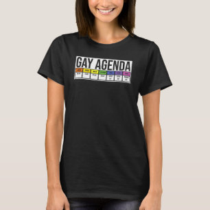 Camiseta Gay Engraçado Para Mulheres Homens Orgulho Lgbt Ag