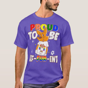 Camiseta Gay Furries orgulhosos de serem diferentes fu feli