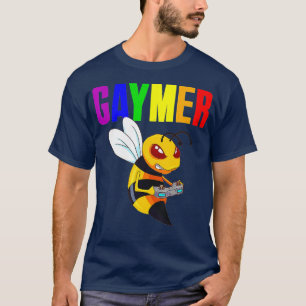 Camiseta Gay Gaymer Geek Orgulho LGBT Jogo de Vídeo em Love