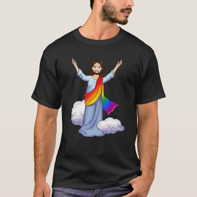 CAMISETA GAY JESUS (Frente)