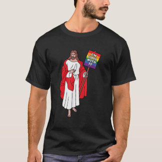 Camiseta Gay Jesus Diz Que Estou Legal Com Ele Gay Christia
