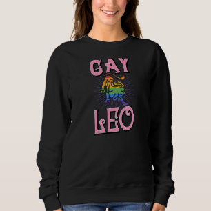 Camiseta Gay Leo Zodiac - Sinal de Aniversário Horoscópio C