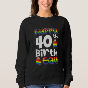 Camiseta Gay Lésbica Orgulho Rainbow Flag Lgbtq aniversário