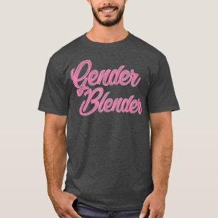 Camiseta Gay LGB de Fila Sem Genderização de Tipo Bender do