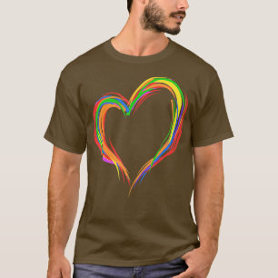 Camiseta Gay LGBT de Sinalizador do Arco Arco-Íris LGBT de