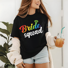 Camiseta Gay LGBT Orgulho Nojento Esquadrão Casamento LGBT
