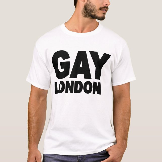 CAMISETA GAY LONDON (Frente)