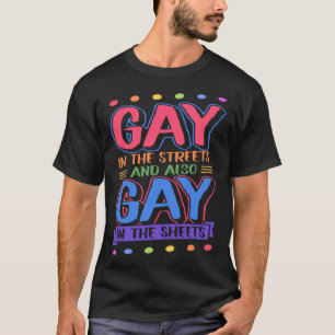 Camiseta Gay nas Ruas E Também Gay nas Folhas