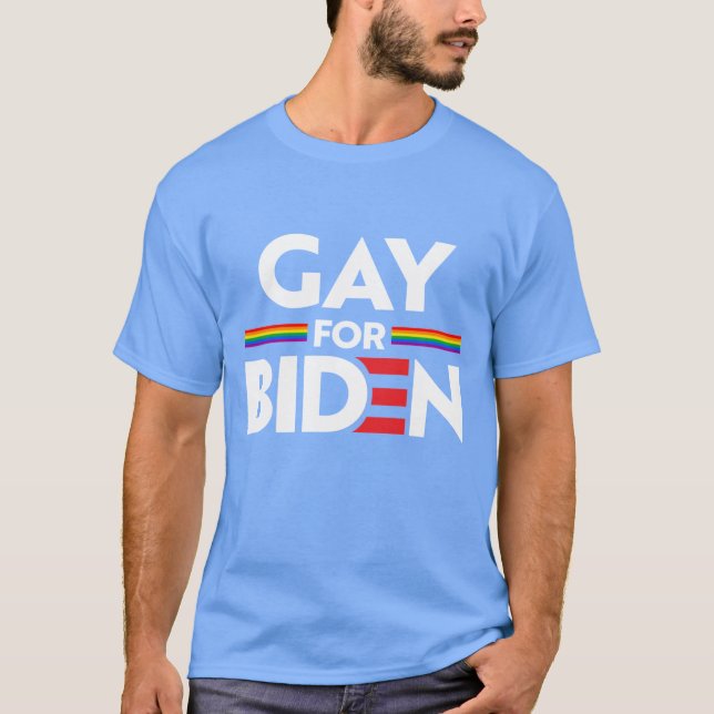 CAMISETA GAY PARA JOE BIDEN (Frente)
