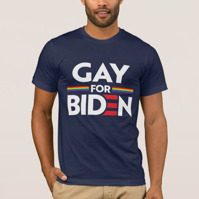 CAMISETA GAY PARA JOE BIDEN (Frente)