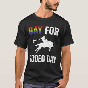 Camiseta Gay para o dia de rodeio