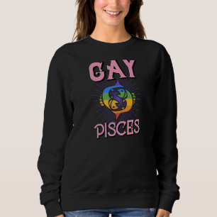 Camiseta Gay Peixes Símbolo Zodiac Aniversário Horoscópio C