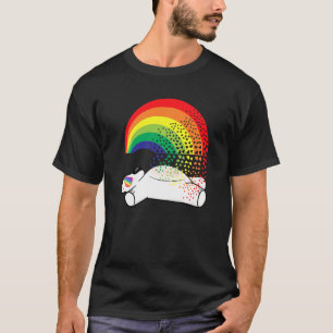 Camiseta Gay Polar Bear Lgbtq Coisas Arco-Íris Apresentado