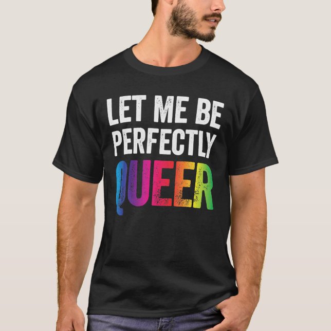 Camiseta Gay Pun LGBT Lésbica Gay bissexual Transgênero (Frente)