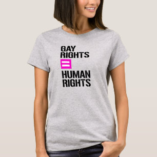 Camiseta Gay Rights equal Human Rights