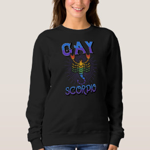 Camiseta Gay Scorpio Zodiac Sinal de Aniversário Horoscope 