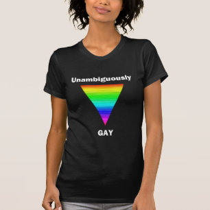 Camiseta Gay sem ambiguidade