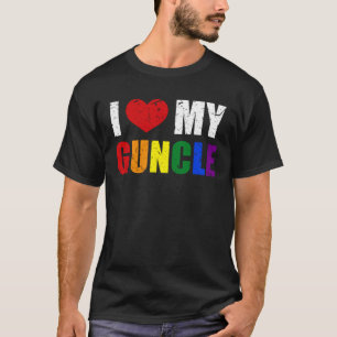 Camiseta Gay Tio Guncle Pride Mês LGBT homossexual Rainb