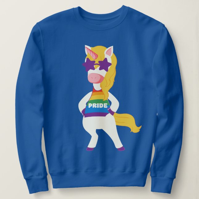 Camiseta Gay Unicorn (Frente do Design)