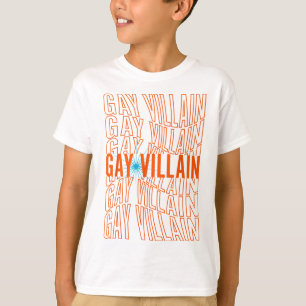 Camiseta Gay Villain Funny Meme LGBT Orgulho gay LGBT LGBT
