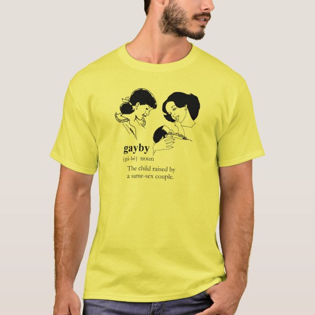 Camiseta GAYBY (Lésbica) (Frente)