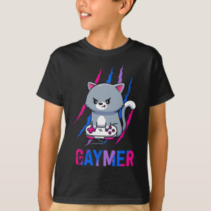 Camiseta Gaymer Biual - Orgulho de Geek Lgbt - Ampliação do
