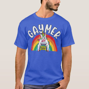 Camiseta Gaymer Gamer LGBT Orgulho de Gamer Mês Biseual