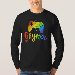 Camiseta Gaymer Gay Gamer Lgbt Pride Rainbow Parade March L