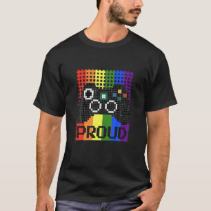 Camiseta Gaymer Gaymer Lgbtq LGBT Jogo de Vídeo LGBT Gamer