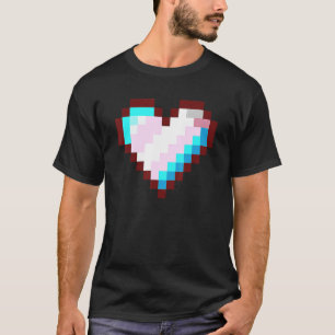 Camiseta Gaymer Lgbt Ortográfico Transgênero Gamer Pixel H