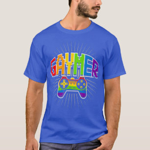 Camiseta Gaymer Pride LGBT T Gay Lésbica