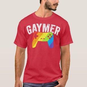 Camiseta Gaymer Pride LGBT T Gay Lésbica LGBT