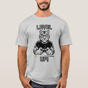 Camiseta Gaymer Tigre Nível Superior Não Binário C