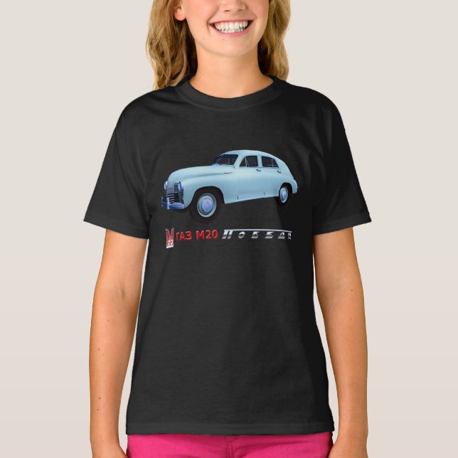 Camiseta GAZ M20 Sedan russo (Frente)