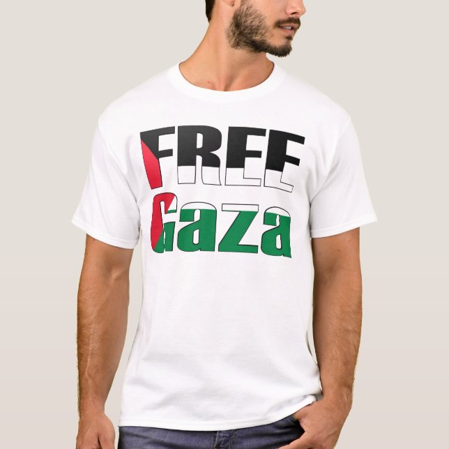 Camiseta Gaza livre (Frente)