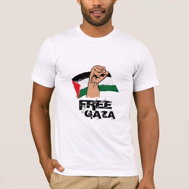 Camiseta Gaza Livre (Frente)
