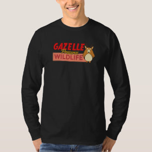 Camiseta Gazelle Preserve Wildlife Hunting Gazelle Deer 1