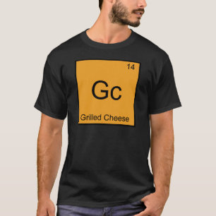 Camiseta Gc - Símbolo de Elemento Químico Engraçado de Q