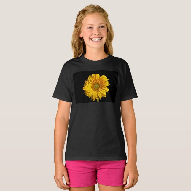 Camiseta Gcm de girassol (Frente Completa)