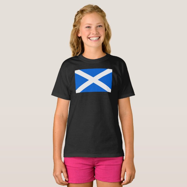 Camiseta gcnt Sinalizador escocês (Frente Completa)