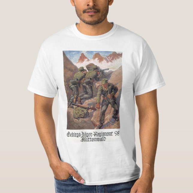 Camiseta Gebirgsjägerregiment (Frente)