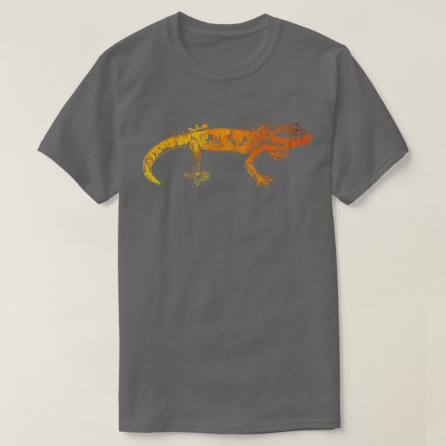 Camiseta Gecko colorida (Frente do Design)