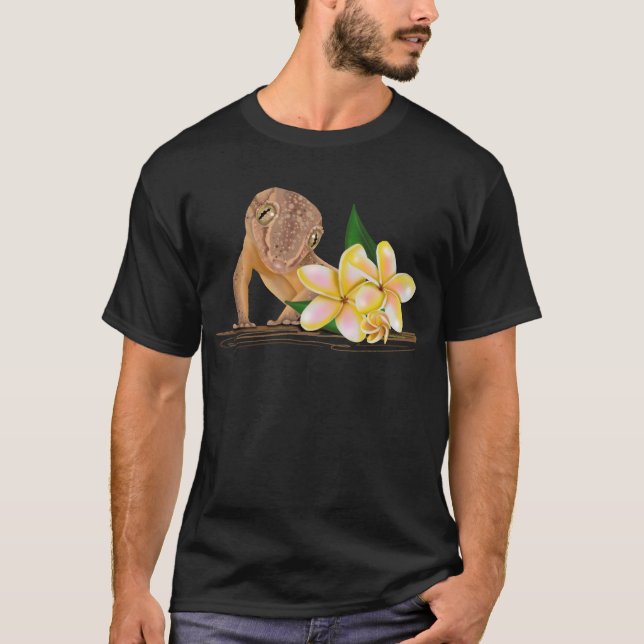 Camiseta Gecko Cute Hawaii (Frente)