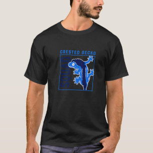 Camiseta Gecko Cute Lizard Crested