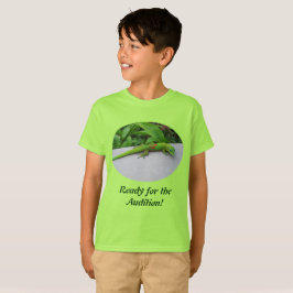 Camiseta Gecko Dourada para o dia da poeira pronta para as